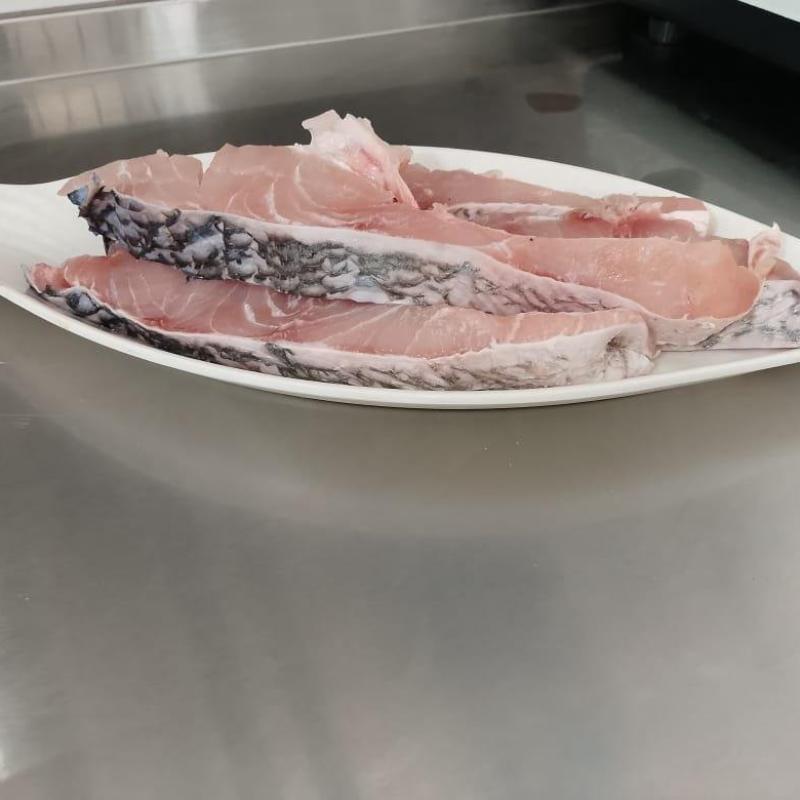 Raw Nile Perch Steak